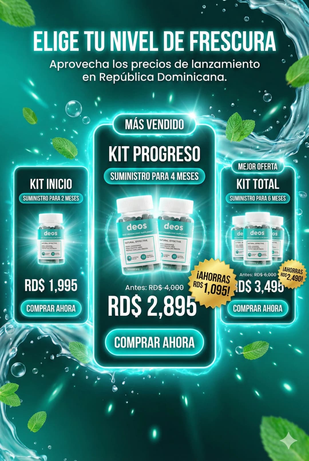 Elige tu nivel de frescura