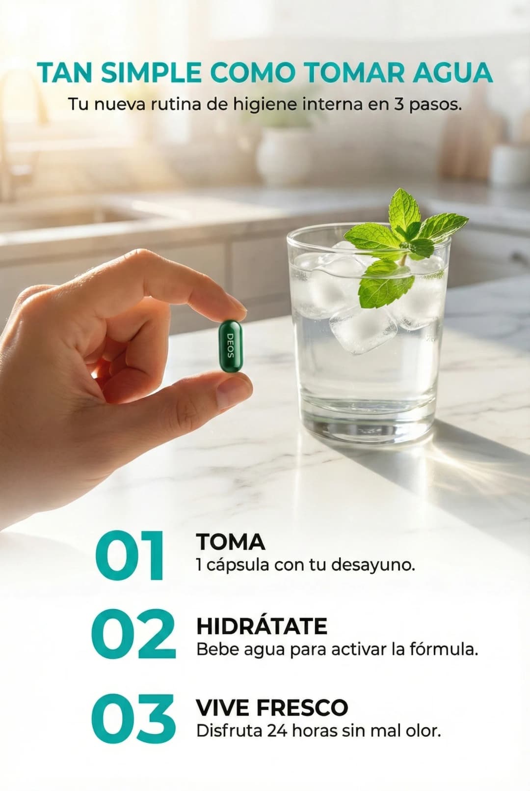 Tan simple como tomar agua